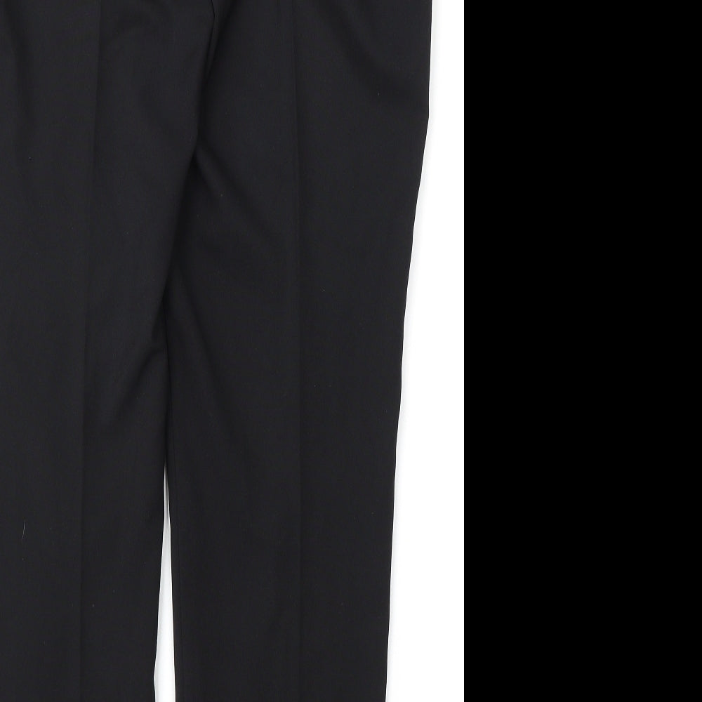 New Look Womens Black  Polyester Trousers  Size 14 L30 in Regular
