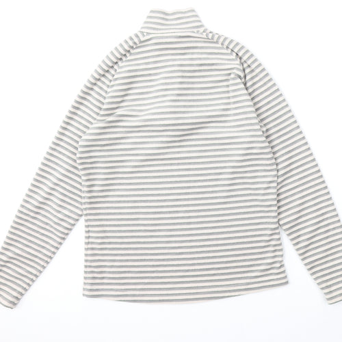 Hawkshead Womens Multicoloured Striped Polyester Pullover Sweatshirt Size 8