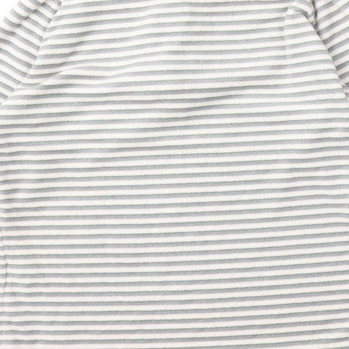 Hawkshead Womens Multicoloured Striped Polyester Pullover Sweatshirt Size 8