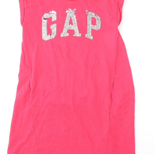 Gap Girls Pink  Cotton Pullover Sweatshirt Size 13-14 Years