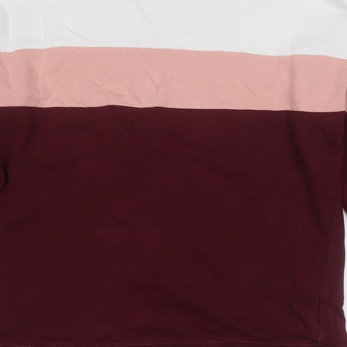 NEXT Mens Multicoloured  Cotton Pullover Sweatshirt Size M