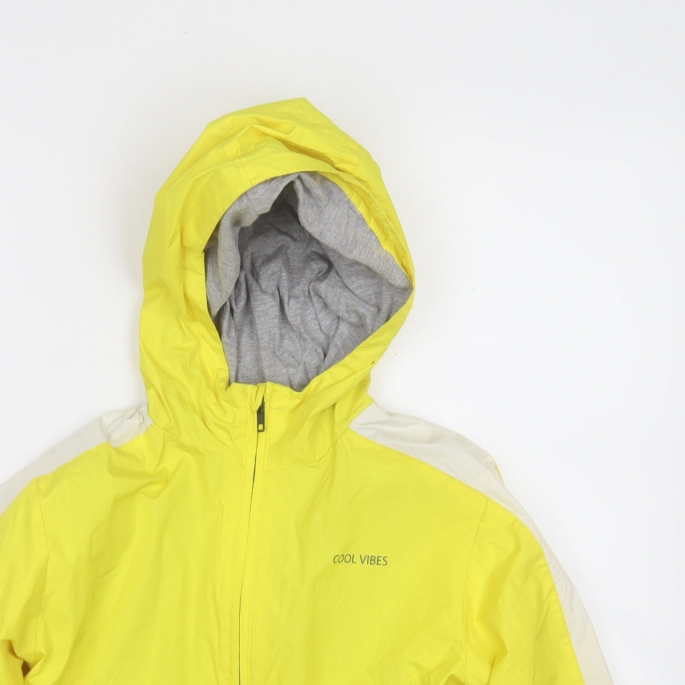 Zara Boys Yellow   Rain Coat Coat Size 8 Years   - Cool Vibes