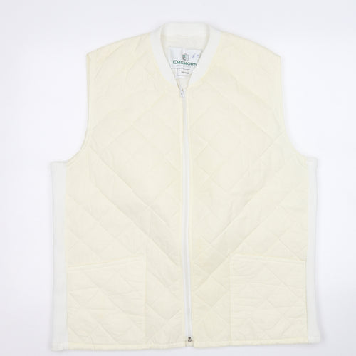emsmore Womens Yellow   Gilet Coat Size M