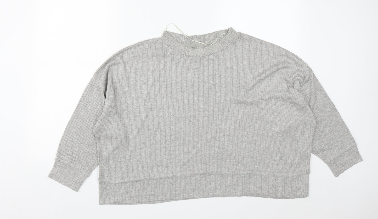 Primark Womens Grey  Viscose Top Pyjama Top Size XL