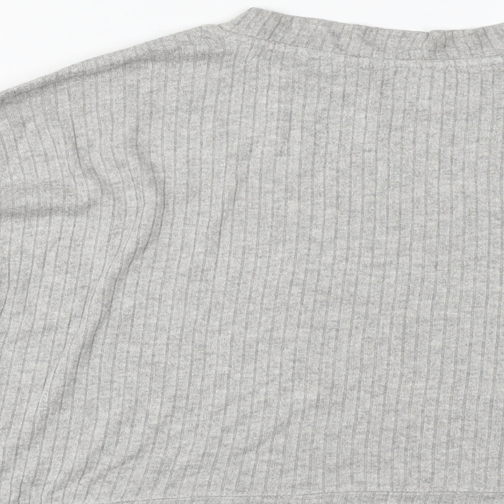 Primark Womens Grey  Viscose Top Pyjama Top Size XL