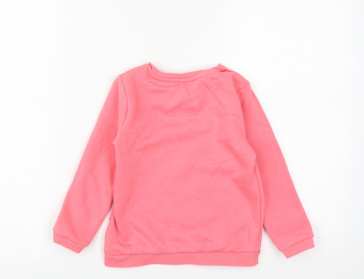 F&F Girls Pink  Cotton Pullover Sweatshirt Size 4-5 Years   - Paw Patrol