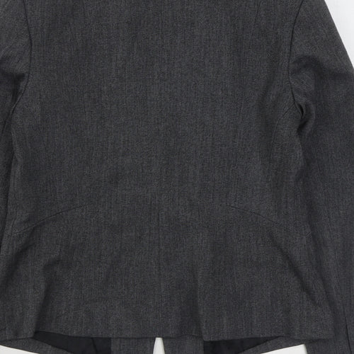 The Collection Womens Grey   Jacket Blazer Size 10  Button