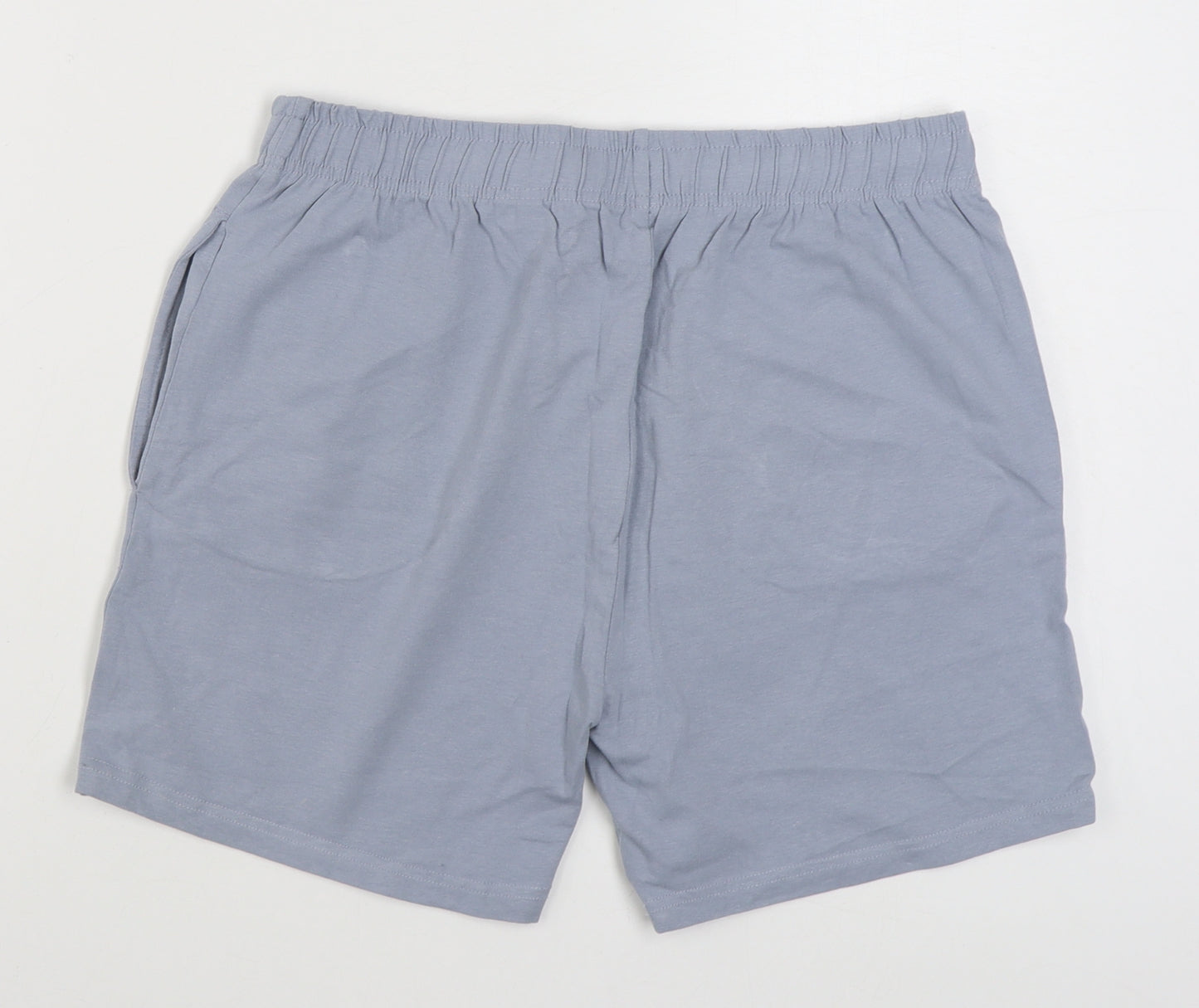 Gym King  Mens Grey  Cotton Sweat Shorts Size M  Regular Tie