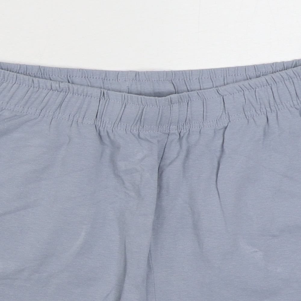 Gym King  Mens Grey  Cotton Sweat Shorts Size M  Regular Tie