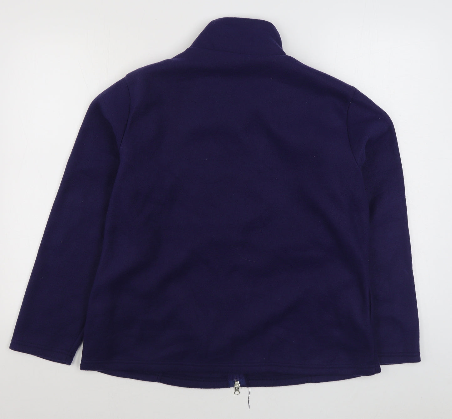 Anne De Lancay Womens Purple   Jacket  Size M  Zip