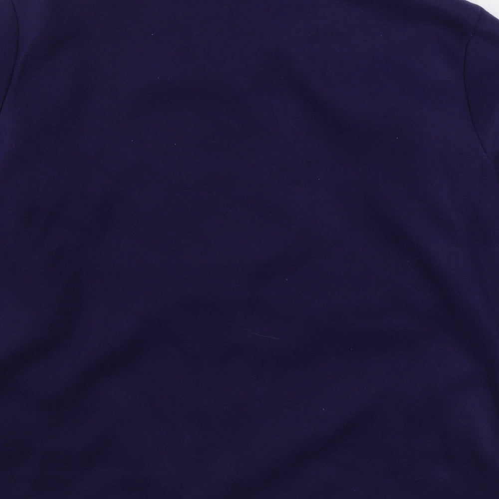 Anne De Lancay Womens Purple   Jacket  Size M  Zip