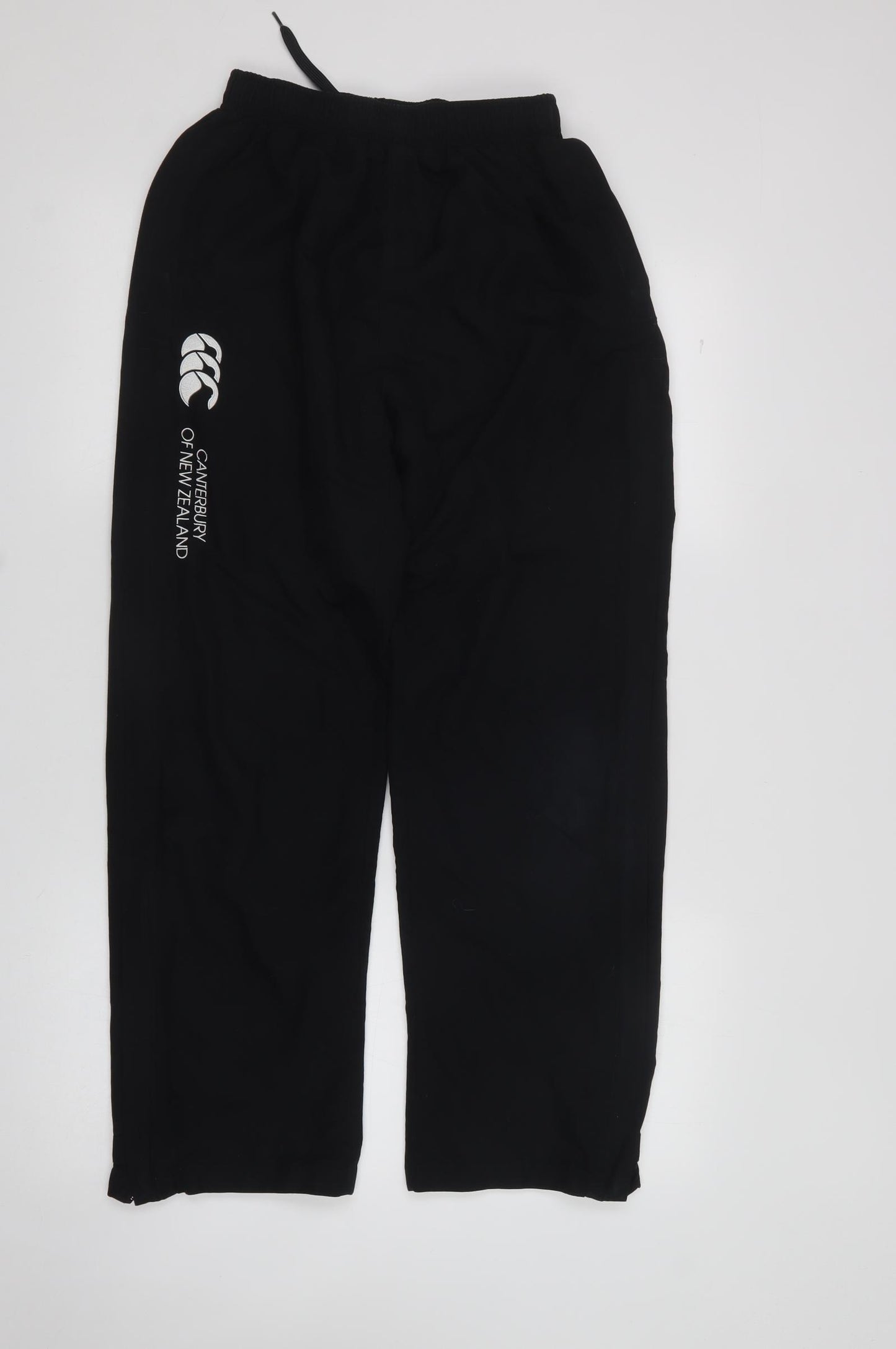 canturbury of new zealand Boys Black  Polyester Rain Trousers Trousers Size 14 Years  Regular