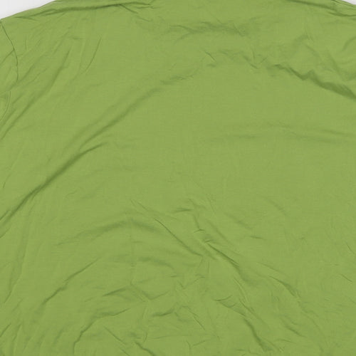 frank walder  Womens Green  Viscose Basic Blouse Size 16 Cowl Neck