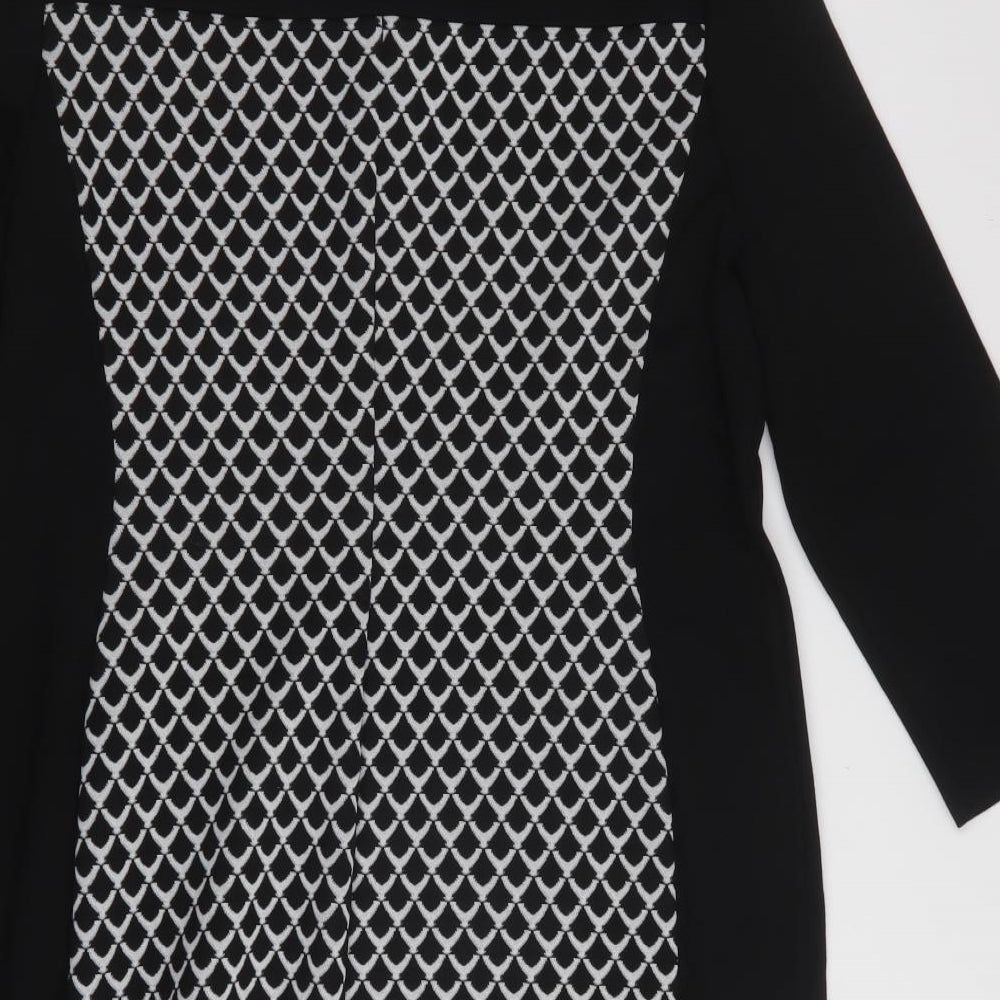 Principles Womens Black  Viscose A-Line  Size 14  Scoop Neck