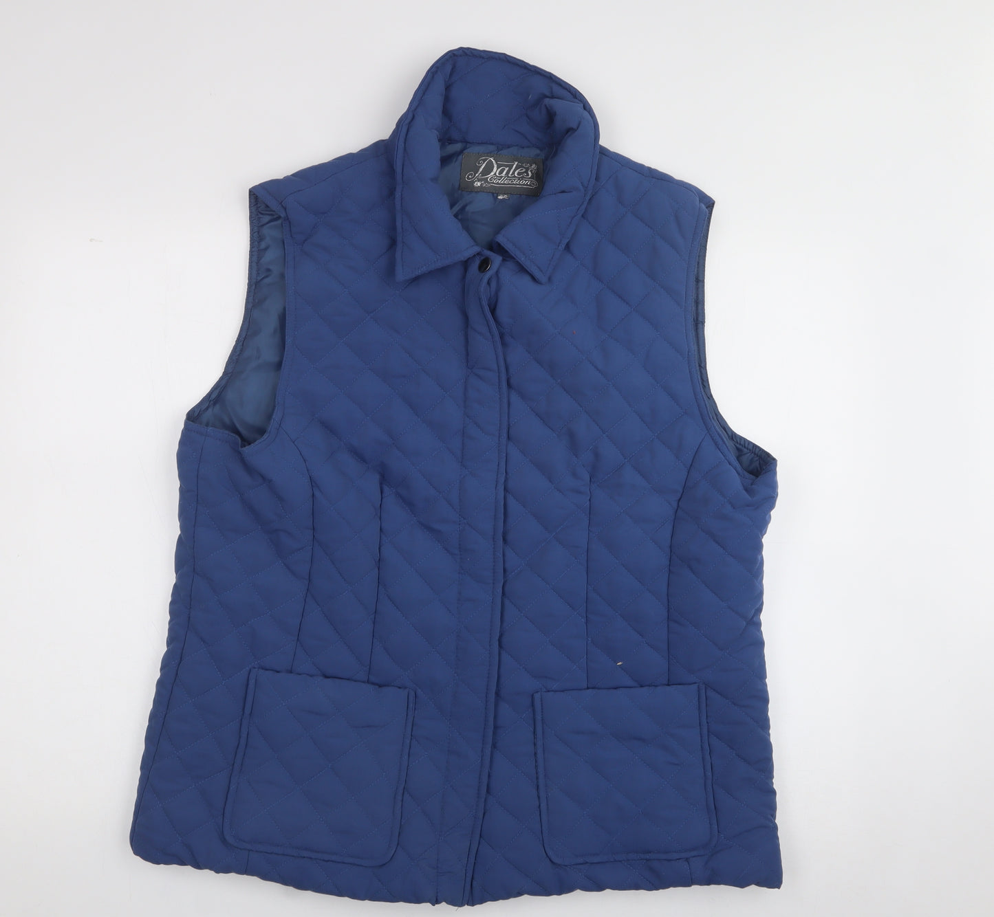 dales collection Womens Blue   Gilet Coat Size 14