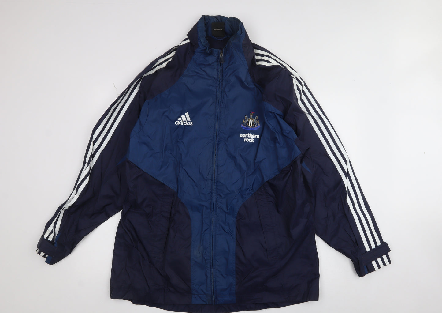 adidas Mens Blue   Rain Coat Coat Size 38   - size 38-40