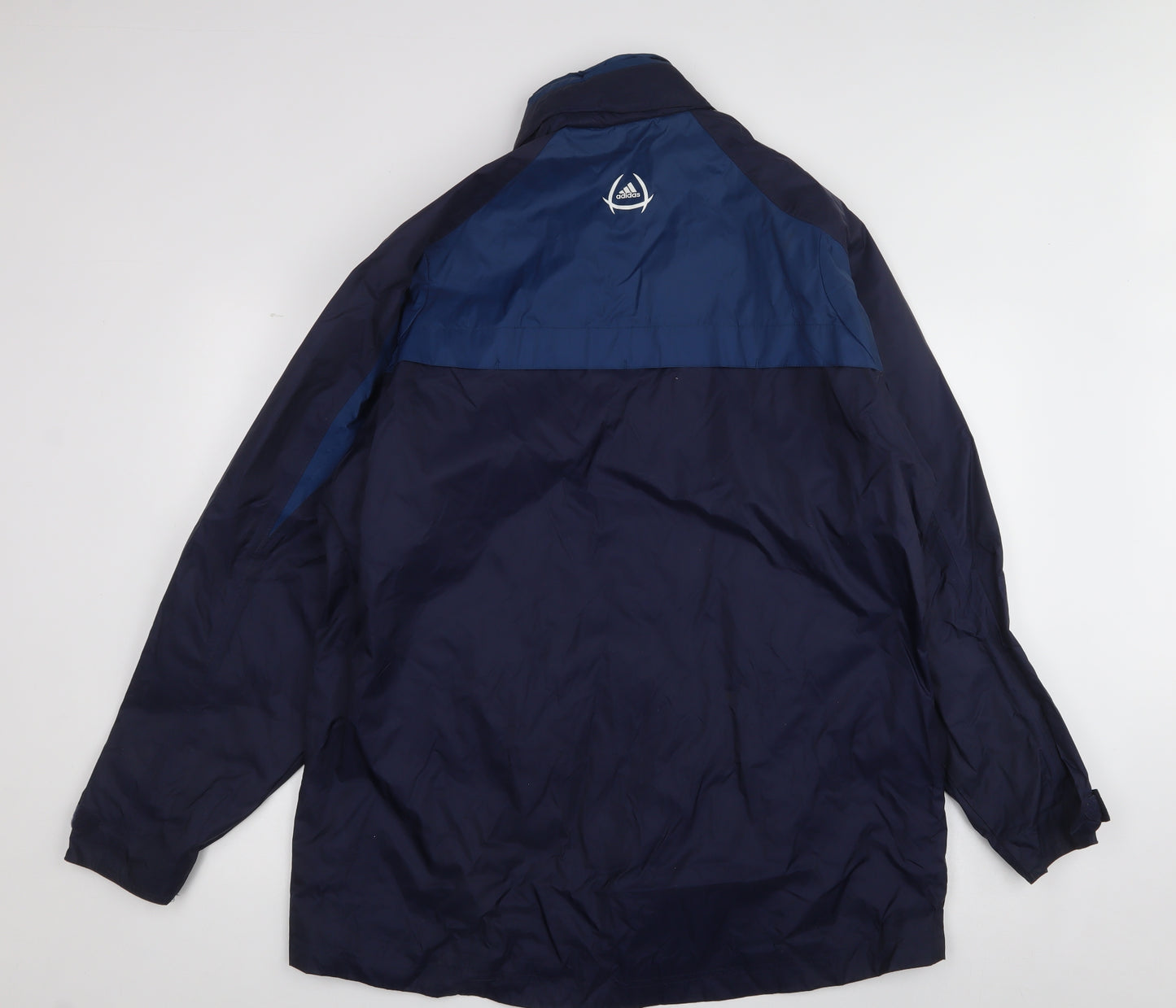 adidas Mens Blue   Rain Coat Coat Size 38   - size 38-40
