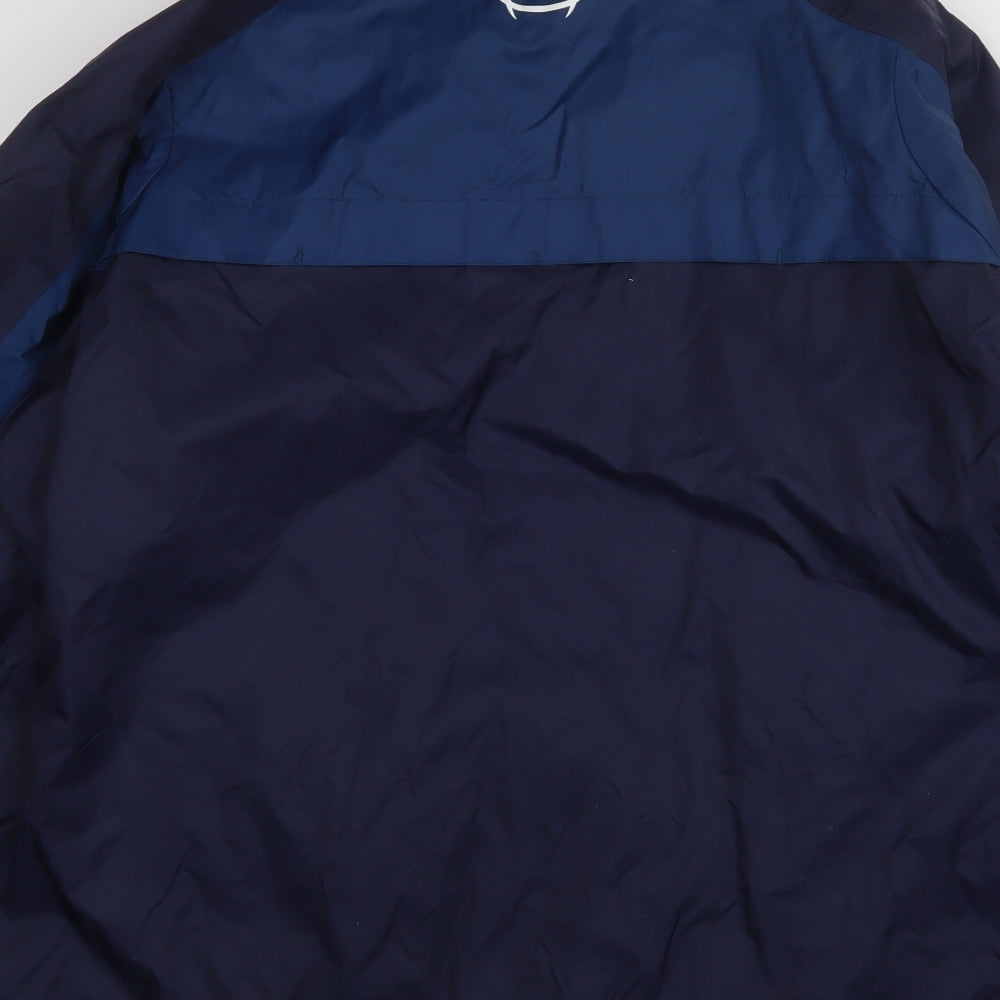 adidas Mens Blue   Rain Coat Coat Size 38   - size 38-40