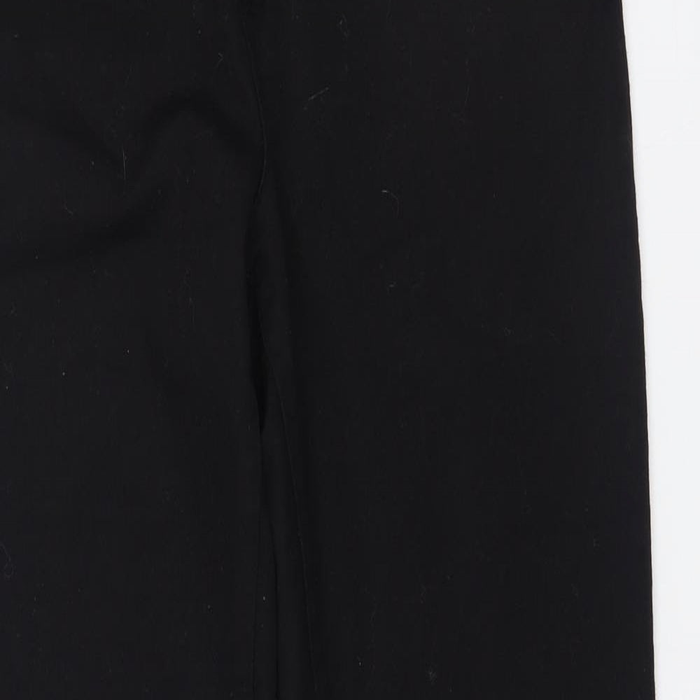 Wallis Womens Black  Cotton Jegging Jeans Size 14 L31 in Regular