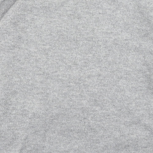 Peacocks Womens Grey Round Neck  Polyester Pullover Jumper Size S