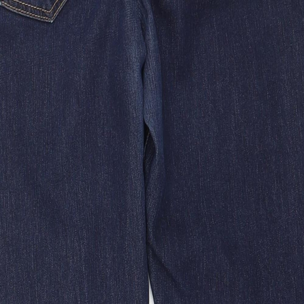 George  Womens Blue  Cotton Skinny Jeans Size 14 L28 in Regular