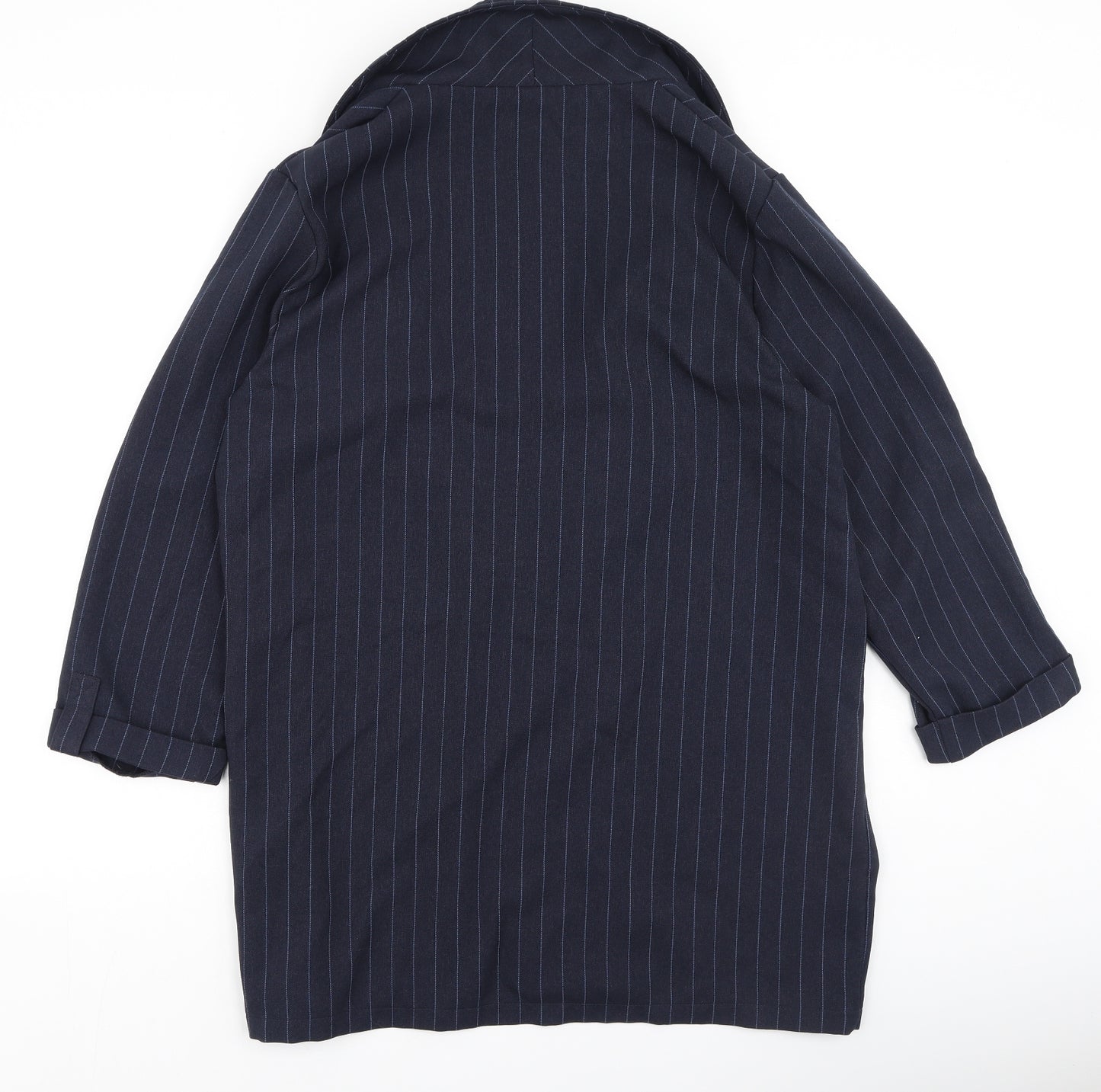 Primark  Womens Blue Striped  Jacket  Size 18