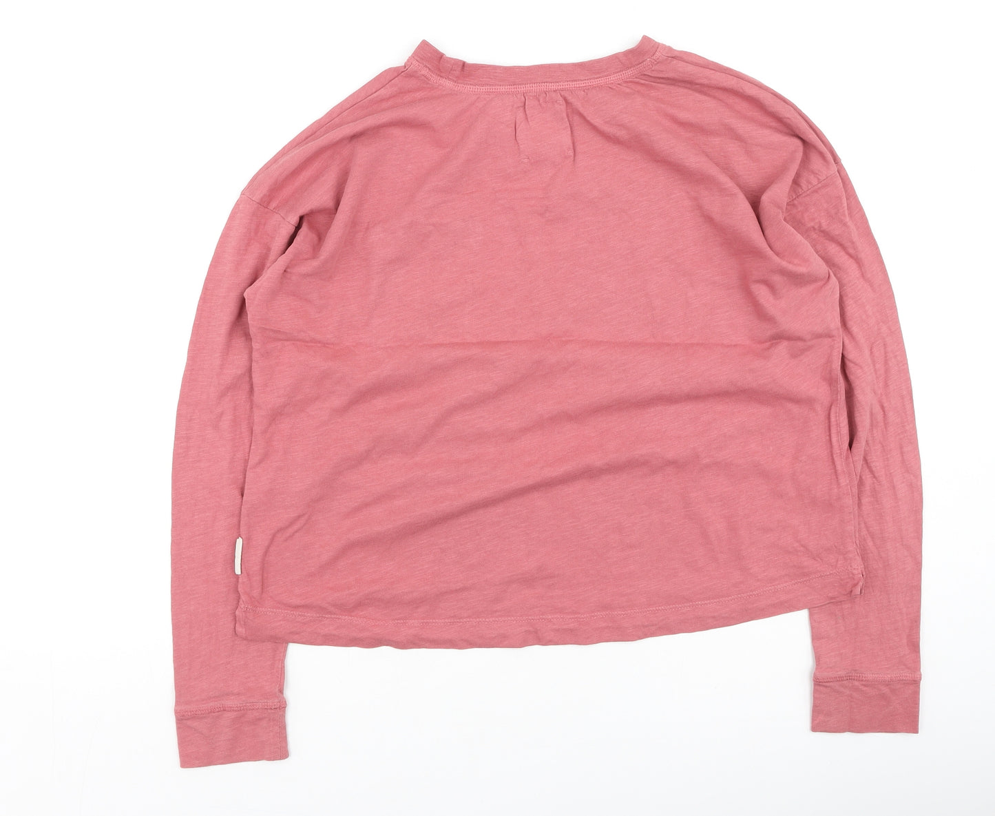 Primark Womens Pink Solid Cotton Top Pyjama Top Size XS
