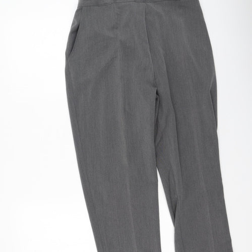 Preworn Womens Grey  Polyester Trousers  Size 20 L28 in Regular