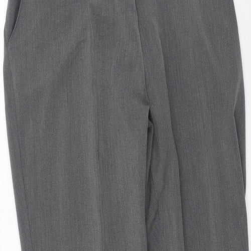 Preworn Womens Grey  Polyester Trousers  Size 20 L28 in Regular
