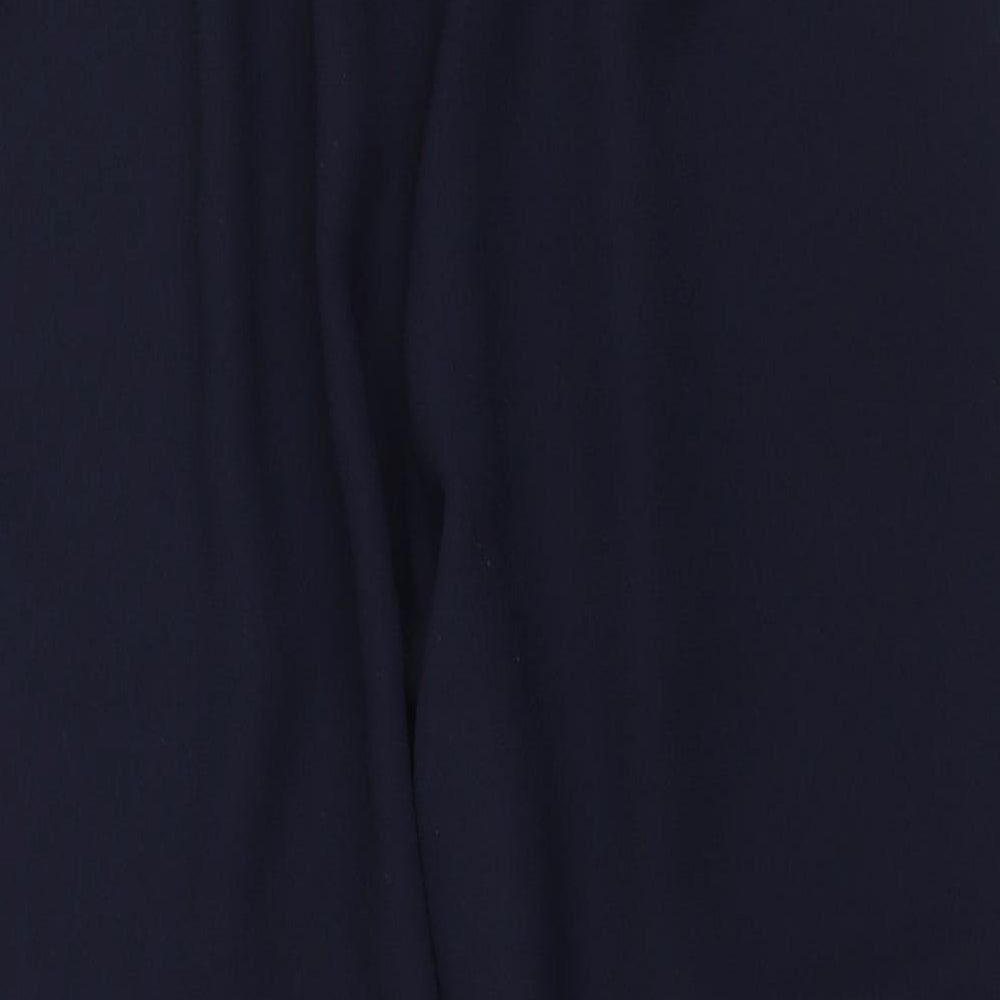 Preworn Womens Blue  Polyester Trousers  Size 18 L28 in Regular