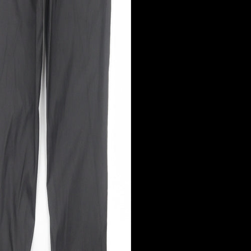 Denim & Co. Womens Black  Polyester Skinny Jeans Size 10 L28 in Regular Button
