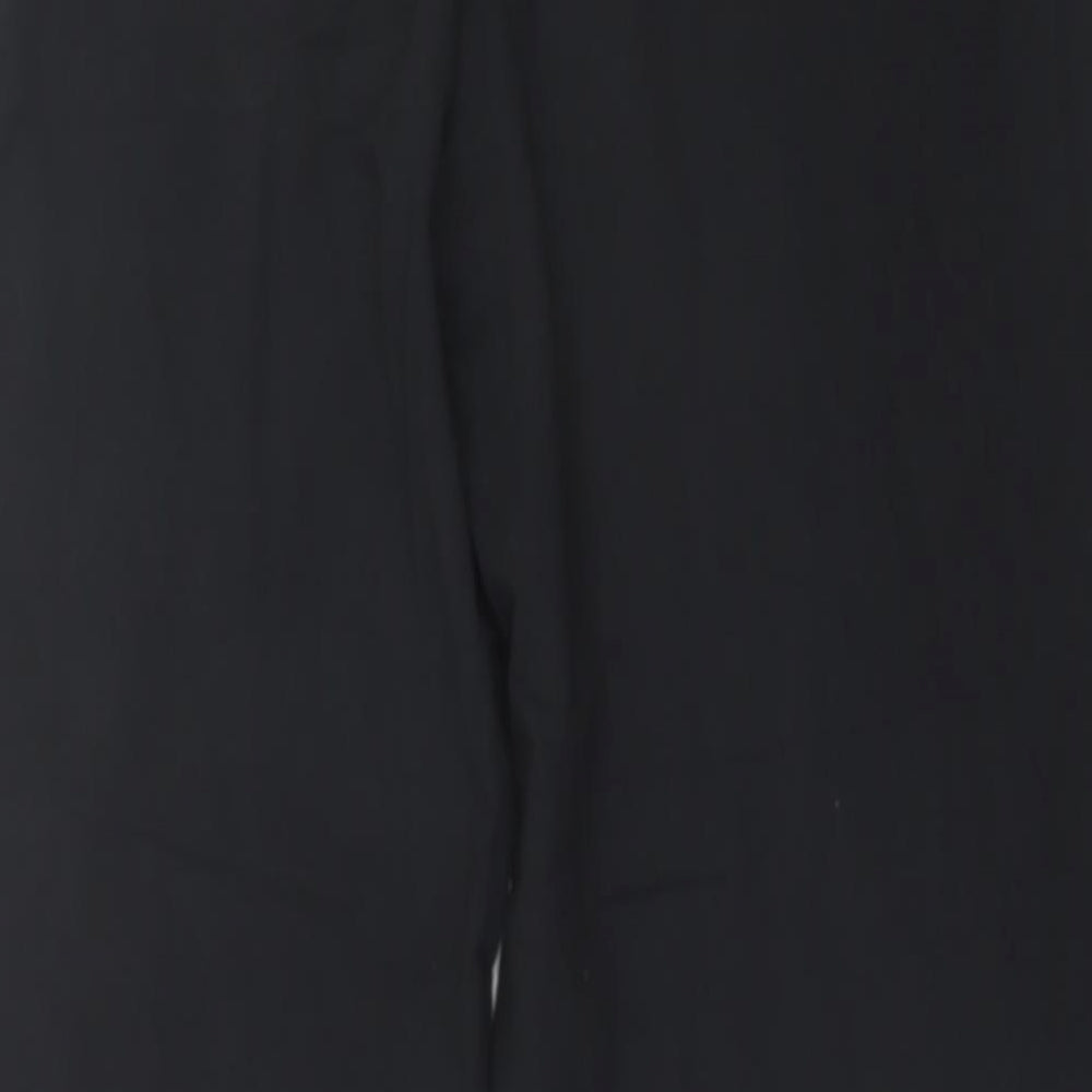 ASOS Womens Black  Cotton Jogger Trousers Size 16 L32 in Regular