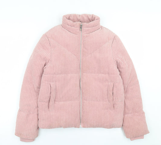 mata;an Girls Pink   Jacket  Size 13 Years  Zip