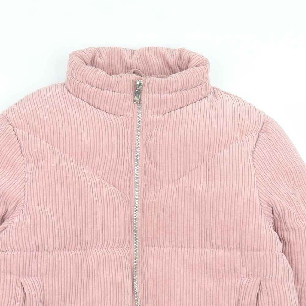 mata;an Girls Pink   Jacket  Size 13 Years  Zip