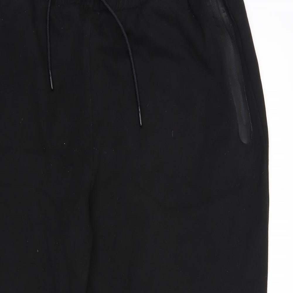 F&F Mens Black  Cotton Jogger Trousers Size 2XL L29 in Regular Drawstring