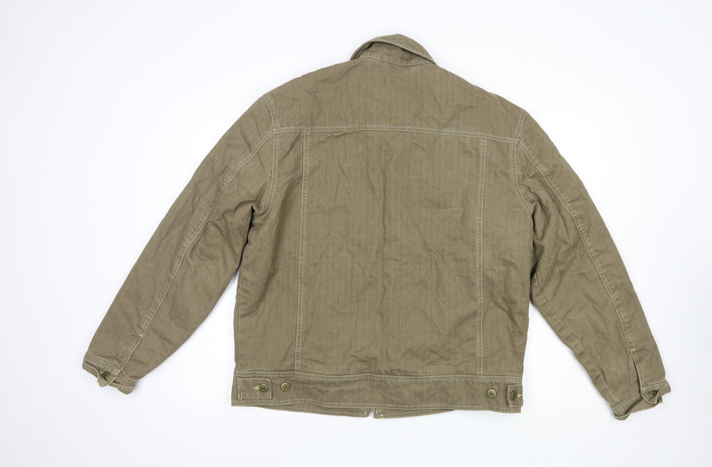 NEXT Mens Beige   Jacket  Size L  Zip