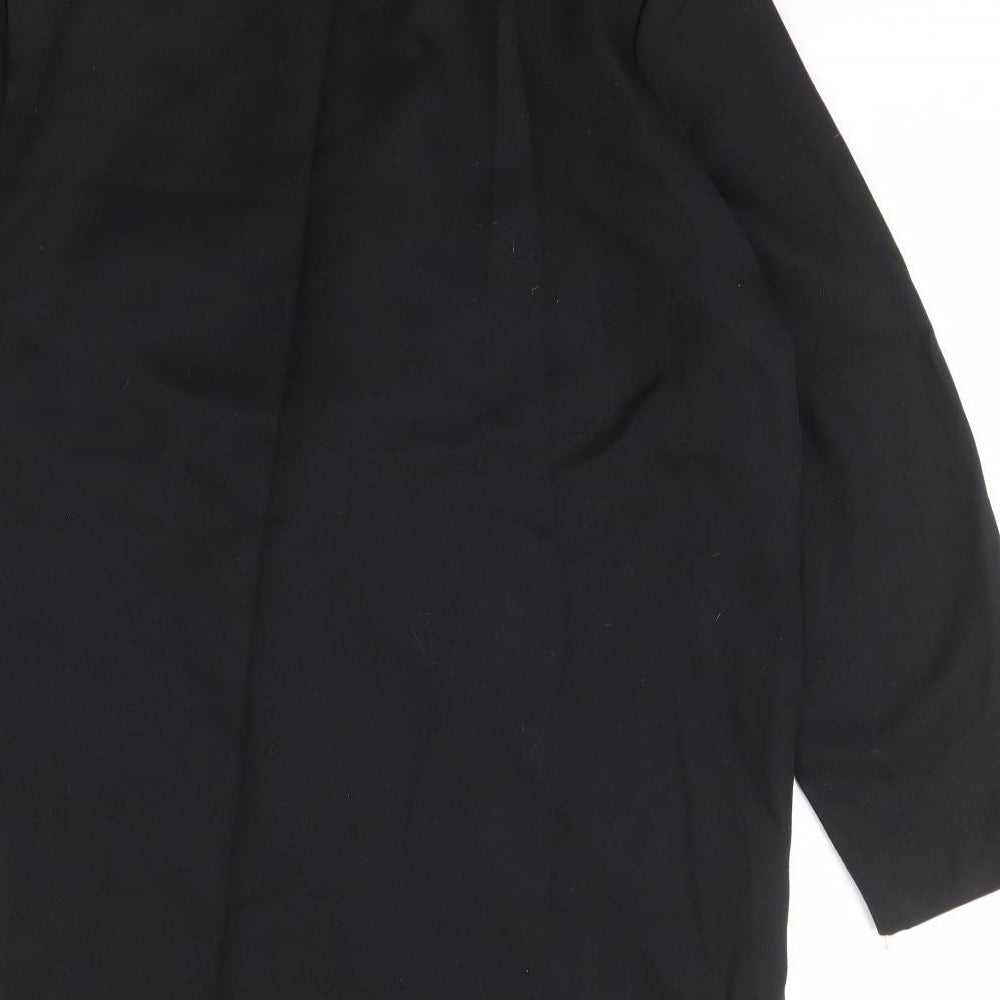 MARK ONE Womens Black   Jacket  Size 10  Buckle