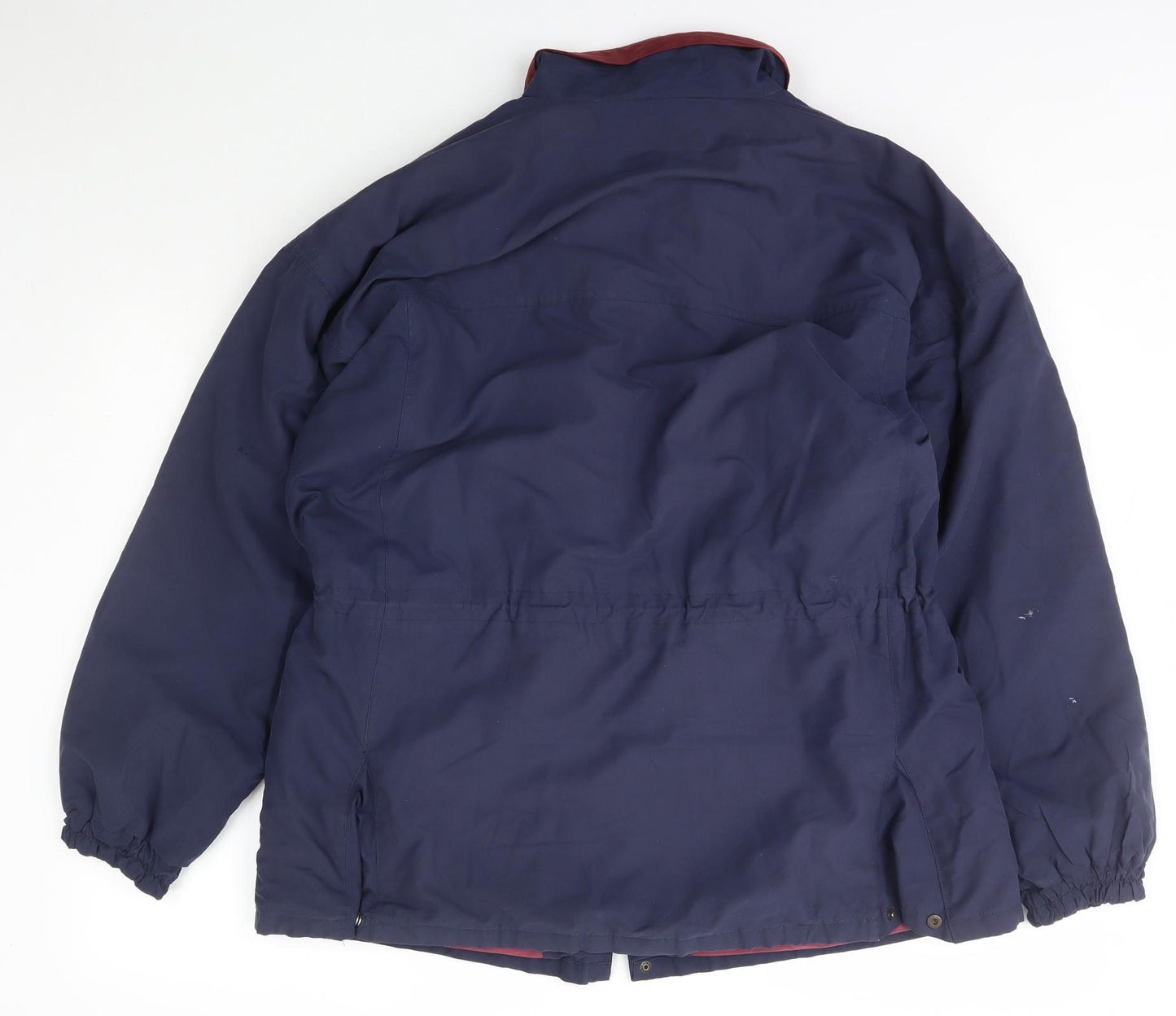 Harry Hall Mens Blue   Parka Coat Size L  Zip