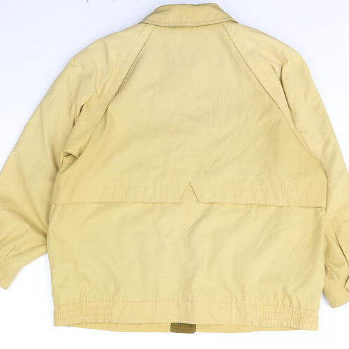 Telemac Womens Beige   Jacket  Size 14  Snap