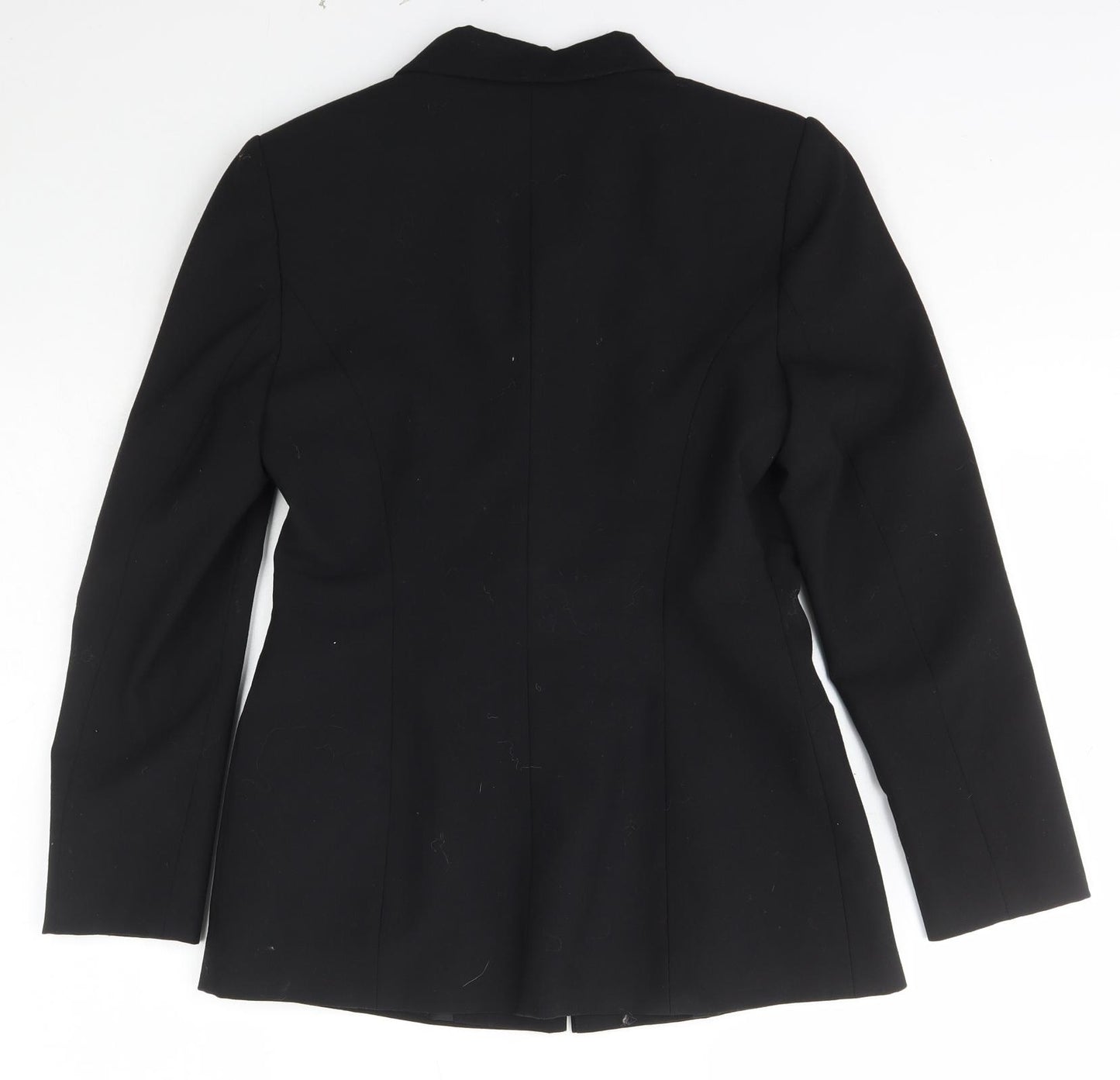 BHS Womens Black   Jacket  Size 10  Button