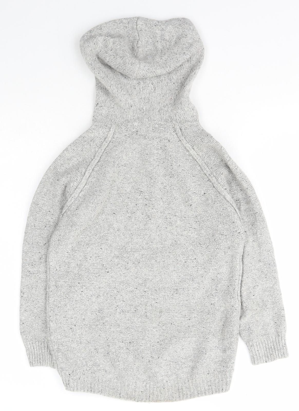 NEXT Girls Green Round Neck  Cotton Pullover Jumper Size 9 Years  Pullover