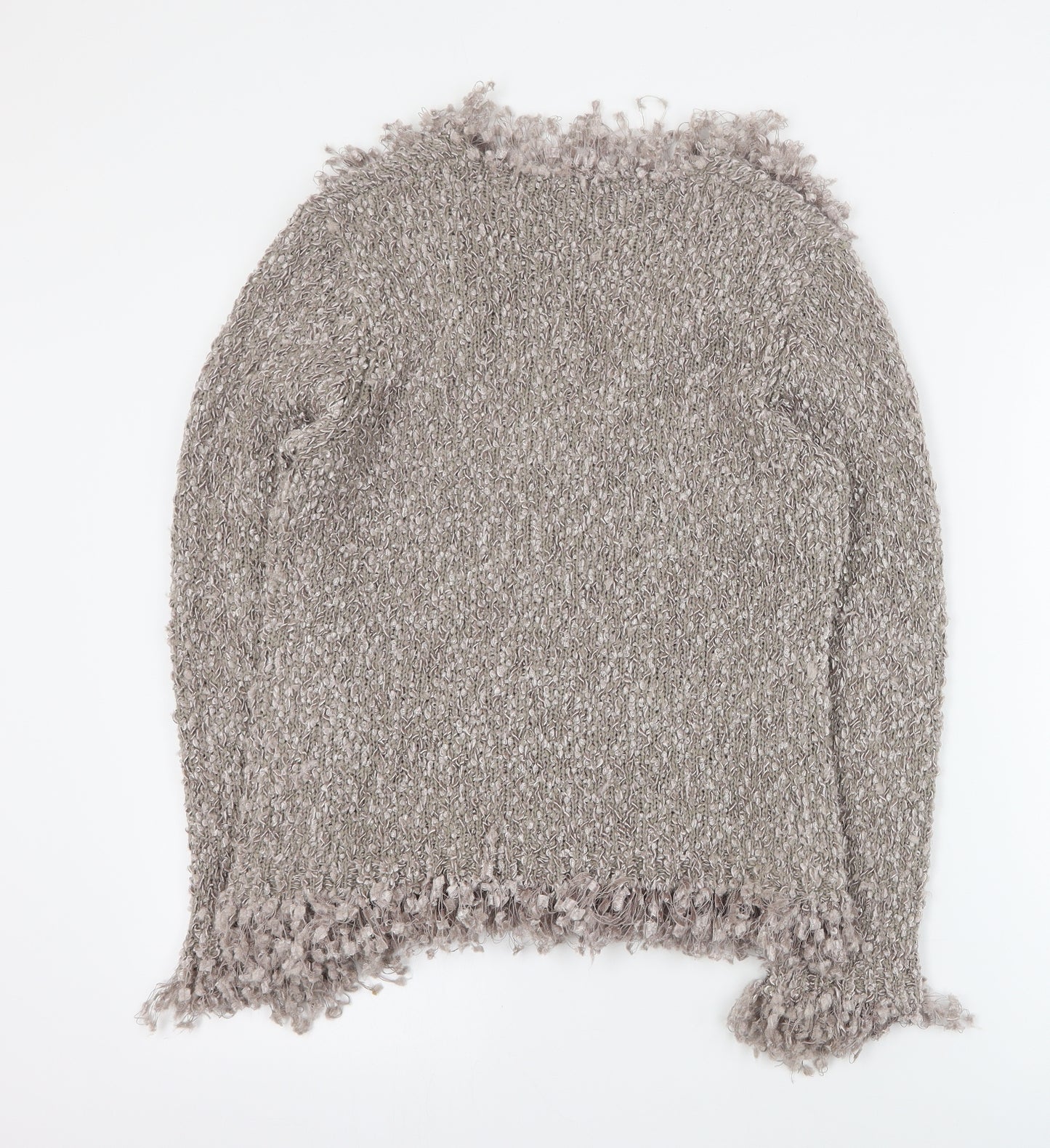 Stephen Y Womens Beige   Jacket  Size M  Zip