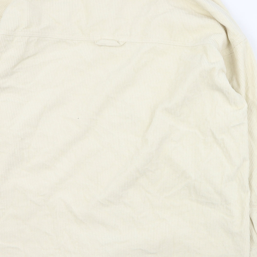 Primark Womens Beige   Jacket  Size M  Button