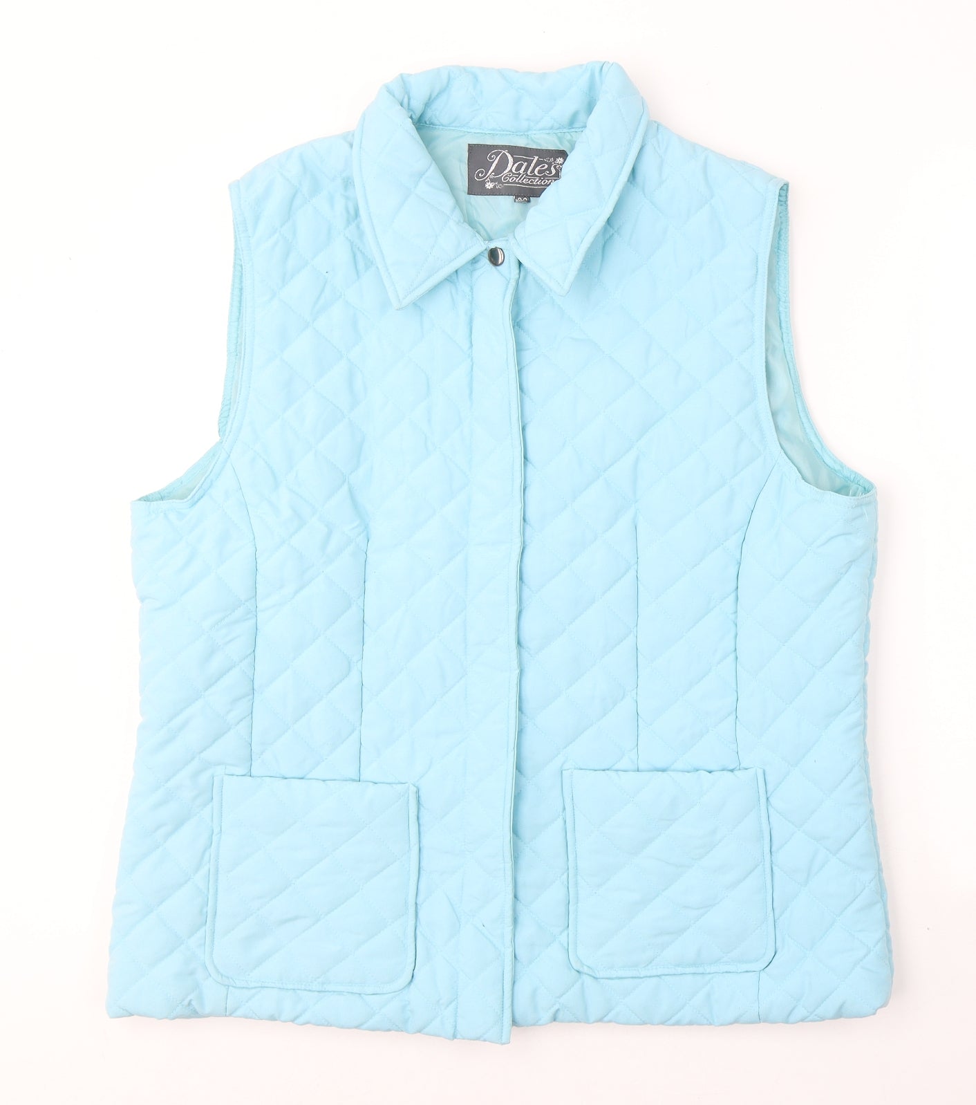 Dales Womens Blue   Gilet Coat Size 20  Zip