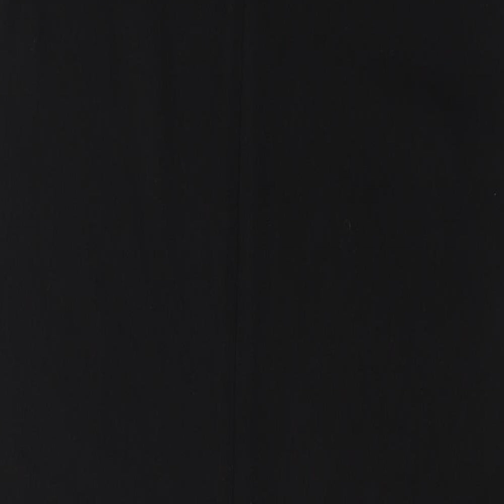 Topshop Womens Black  Polyester Tank Dress  Size 6  Round Neck Pullover