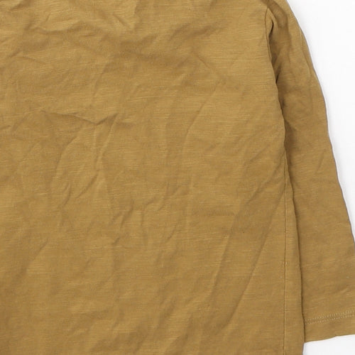 NEXT Boys Brown  Cotton Pullover Casual Size 18-24 Months Round Neck Pullover