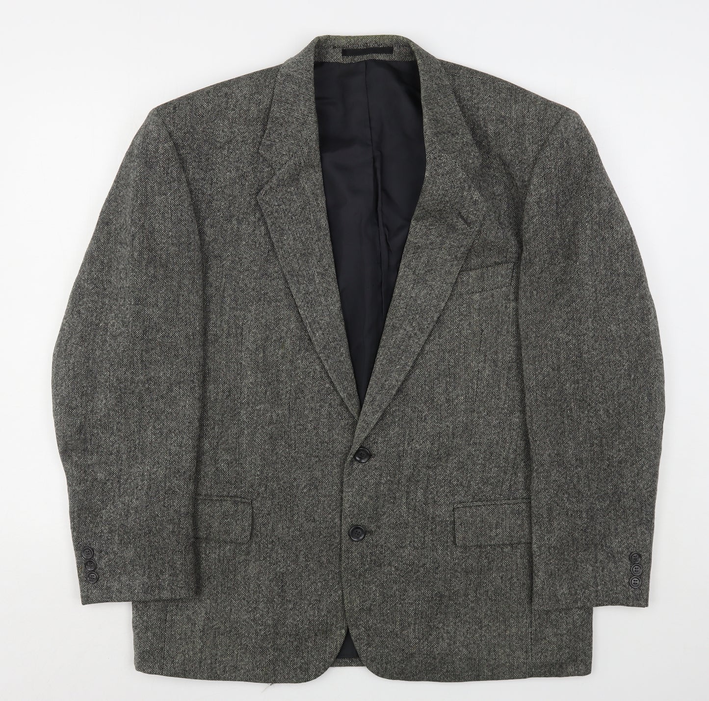 CandA Mens Grey  Wool Jacket Suit Jacket Size 42