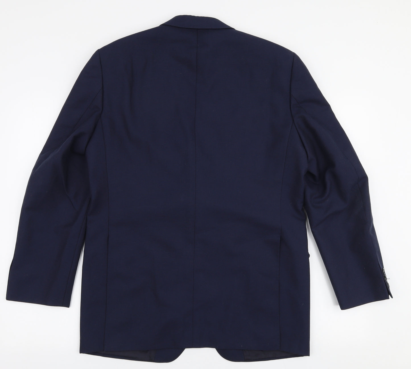 Skopes Mens Blue  Polyester Jacket Suit Jacket Size 38