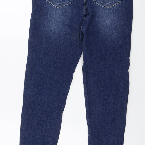 11 degrees Womens Blue  Polyester Skinny Jeans Size 26 in L28 in Slim Zip