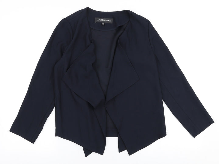 Warehouse Womens Blue   Jacket Blazer Size 6